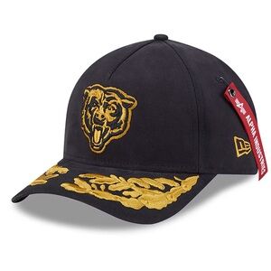 Men's Chicago Bears Black A-Frame 9FORTY Adjustable Hat